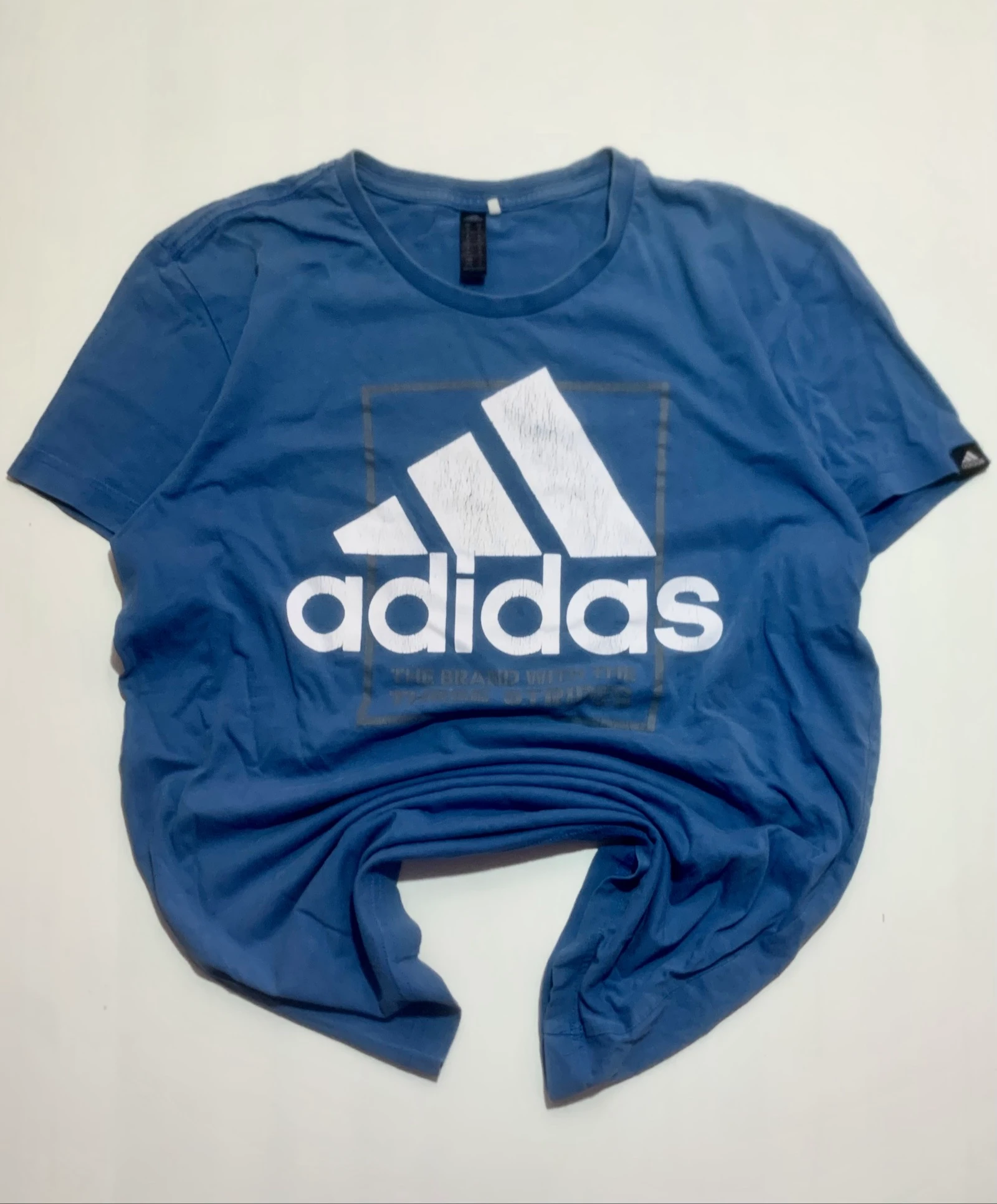 Camiseta Adidas Original Azul Talla S